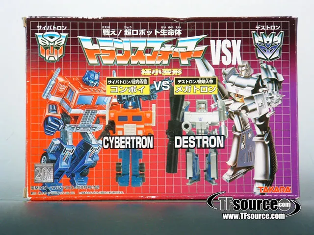 WST VSX Optimus Prime vs Megatron | Worlds Smallest Transformers