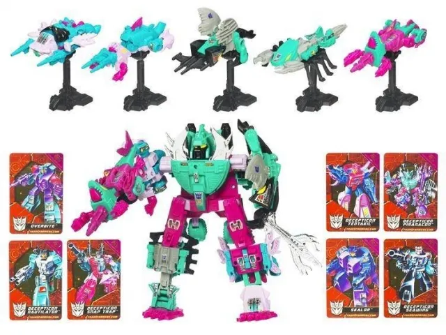 Transformers G1 Decepticon Piranacon Seacons Set | Transformers G1 Reissues