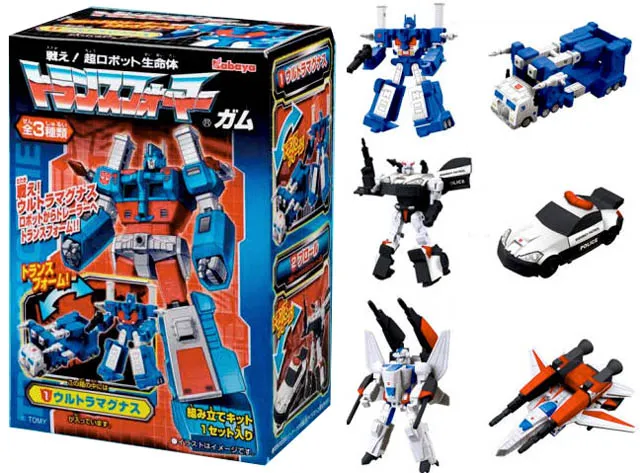 Wave 2 Assorted Box of 8 Figures | Transformers Kabaya Candy Kit