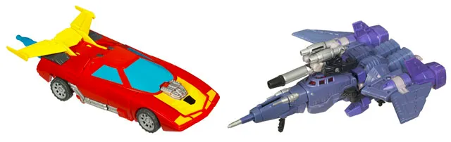 Hot Rod vs Cyclonus Battle in Space Set Deluxe Class |  Hasbro Transformers Reveal the Shield