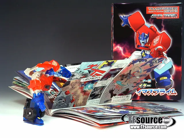 Activators Optimus Prime Exclusive Clear Version | Japanese Transformers Animated
