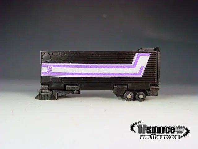 WST Black Convoy with Trailer | Worlds Smallest Transformers