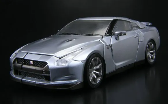 A-01 Optimus Prime Convoy Ultimate Silver Version | Nissan GT-R | Transformers Alternity