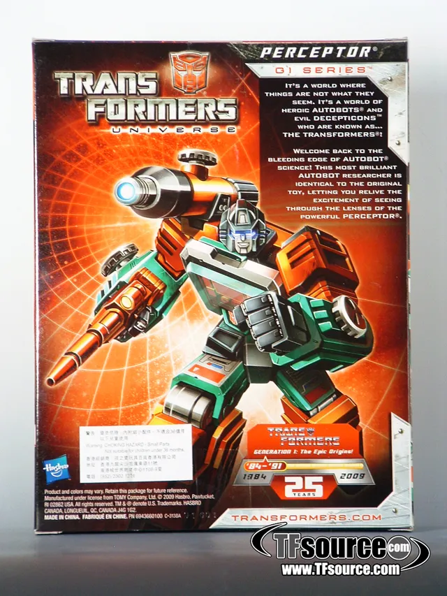 Perceptor G1 Exclusive | Transformers Universe