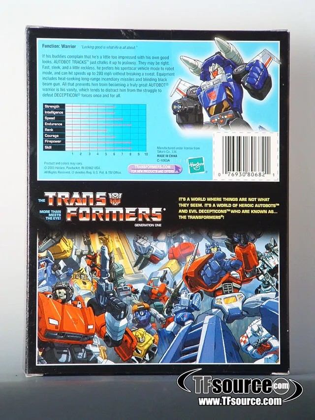 Transformers G1 Autobot Tracks | The Transformers Generation One Commemorative Series