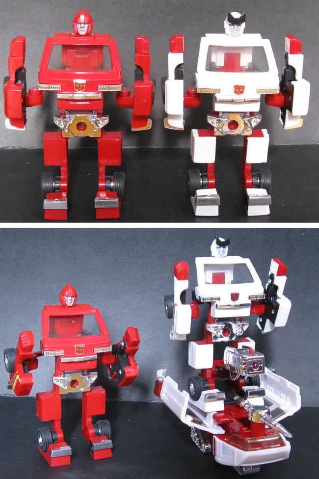 Transformers G1 05 Ironhide and 06 Ratchet Upgrade Kit | Transformers Encore