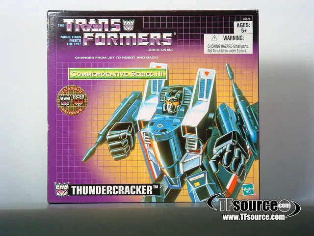 Transformers G1 Thundercracker | The Transformers Generation One Commemorative Series
