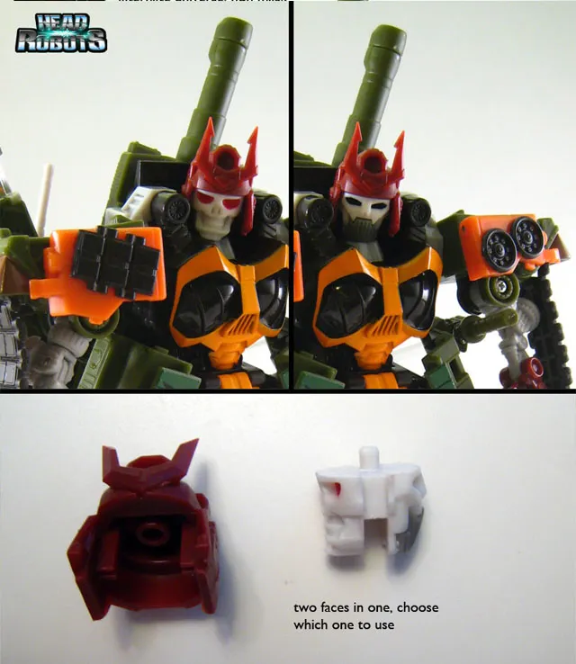 Blood the Dark Warrior Upgrade Kit | Headrobots