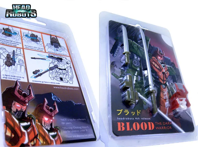 Blood the Dark Warrior Upgrade Kit | Headrobots