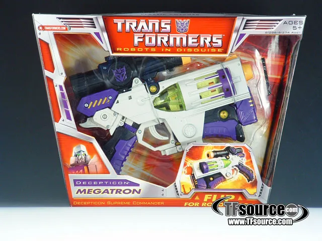 Voyager Class Megatron | Transformers Classics Robots In Disguise