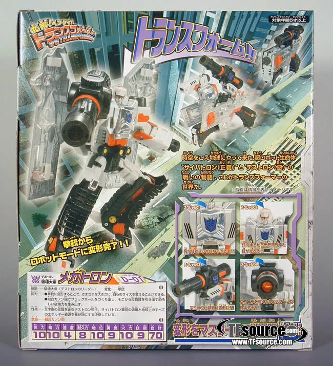 D-01 Megatron | Transformers Henkei Classics