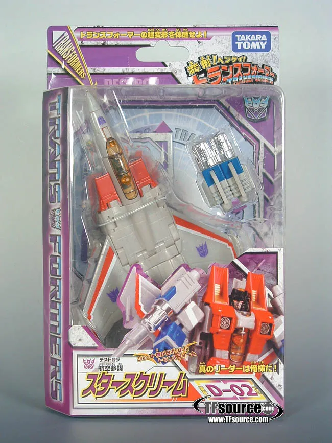 D-02 Starscream | Transformers Henkei Classics