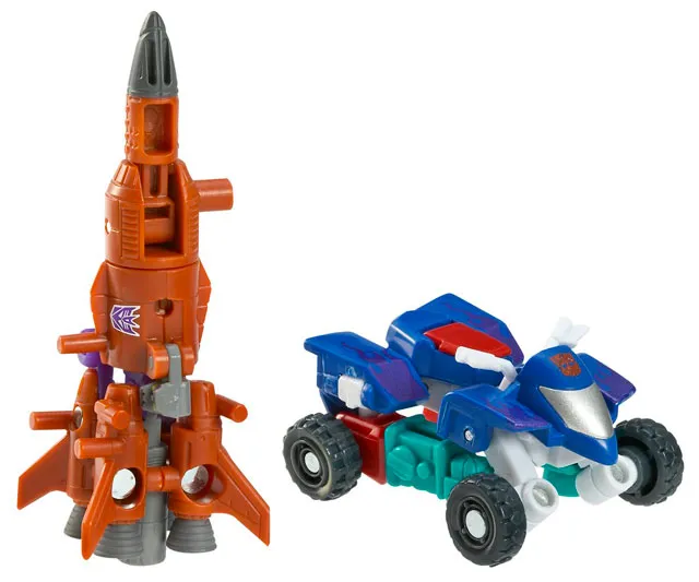Backblast vs Sureshot Mini-con | Transformers Cybertron