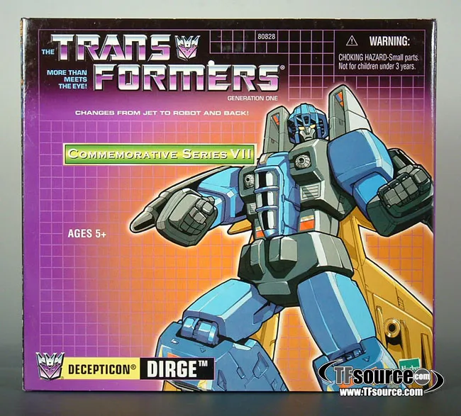 Transformers G1 Dirge | The Transformers Generation One Commemorative Series