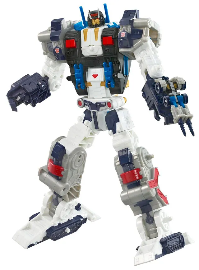 Metroplex with Drill Bit Leader Class | Transformers Cybertron