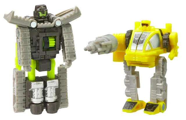 Scattorbrain vs Monocle Mini-con | Transformers Cybertron