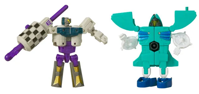 Scrap Iron vs Grindor Mini-con | Transformers Cybertron