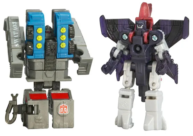 Thrust vs Anti-Blaze Mini-con | Transformers Cybertron