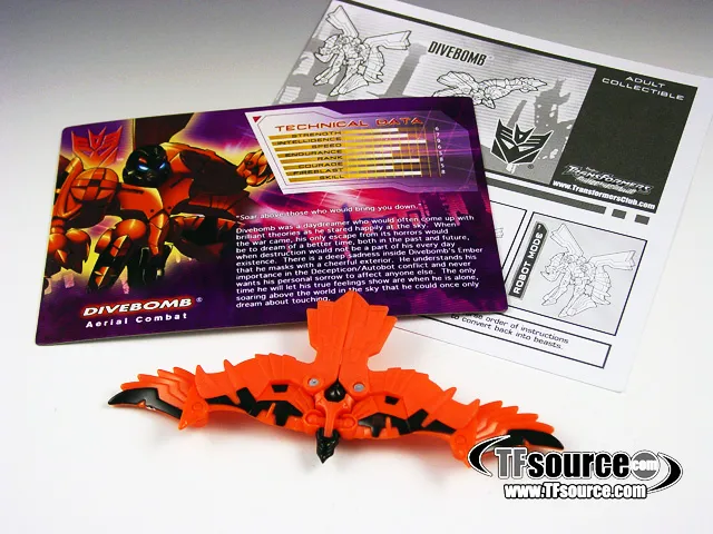 Divebomb Shattered Glass Botcon Exclusive | Transformers Convention Botcon 2008