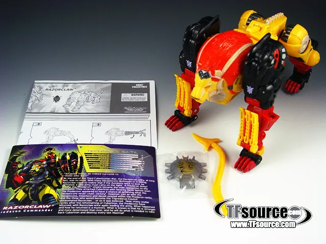 Razorclaw Botcon Exclusive | Transformers Convention Botcon 2009