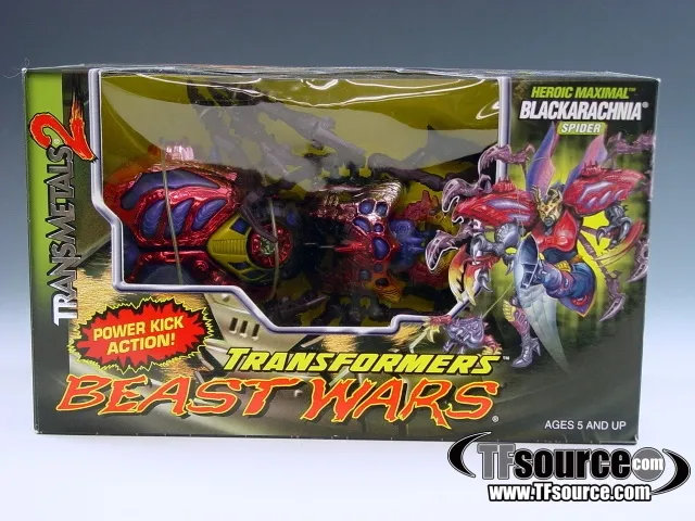 Blackarachnia Mega Class | Transformers Beast Wars Transmetals 2