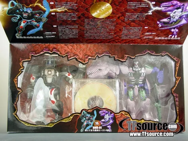 BWR-01 Convoy and Megatron Beast Wars Reborn Set | Transformers Beast Wars