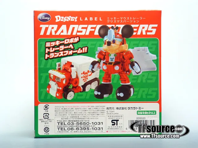 Mickey Mouse Christmas Exclusive | Transformers Disney Label