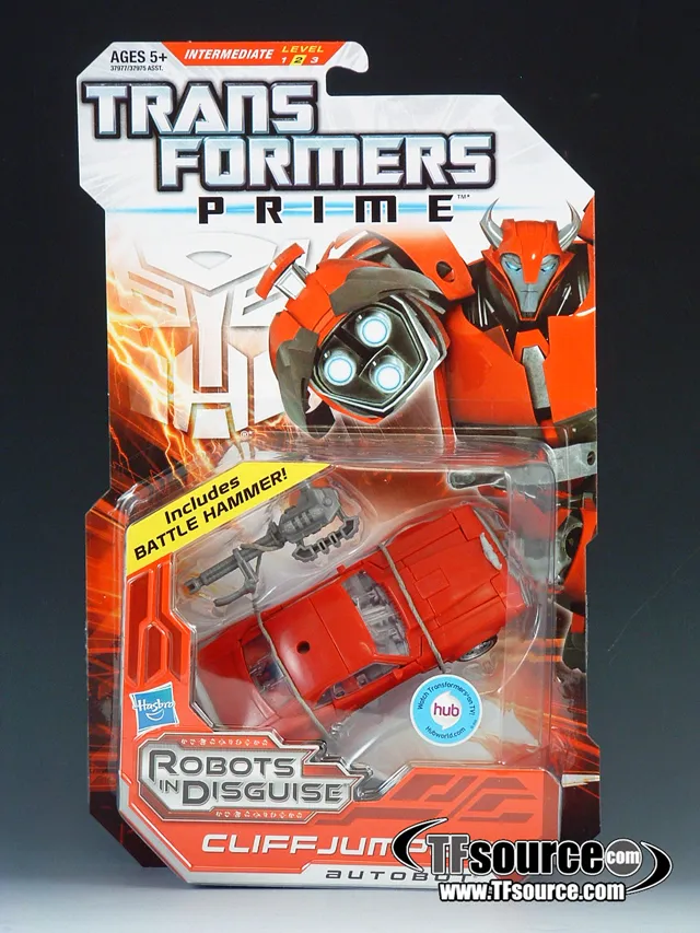 Cliffjumper Deluxe Class | Transformers Prime Robots in Disguise