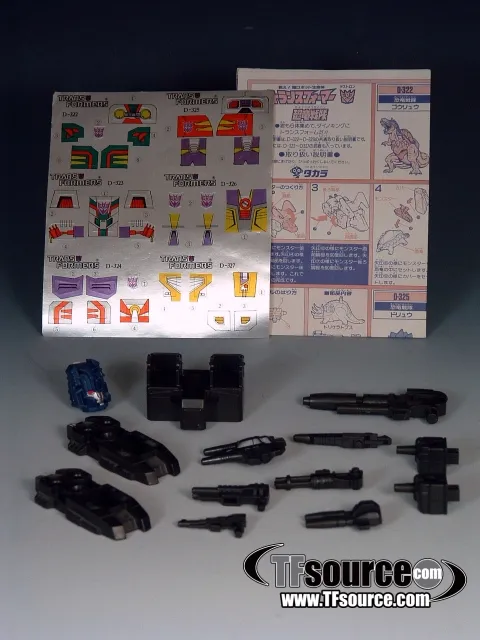 D-328 Dinoking Giftset | Vintage Japanese G1 Transformers