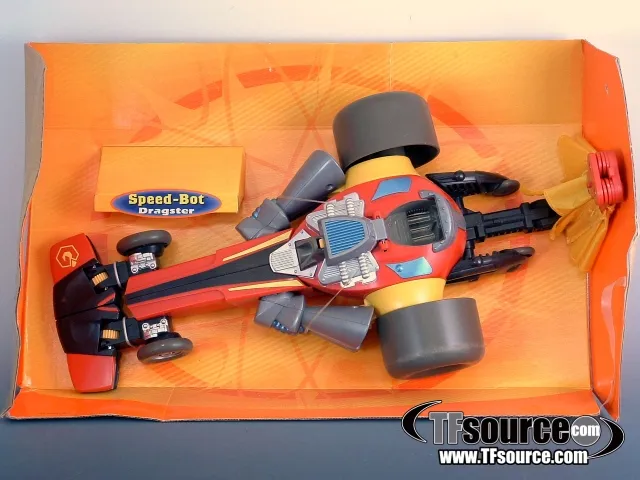 Playskool Go-Bots - Speedbot - Dragster Version - MIB - Box As Is