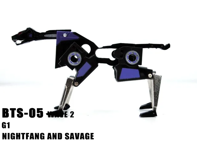 BTS-05 Nightfang and Savage | BTS Toy