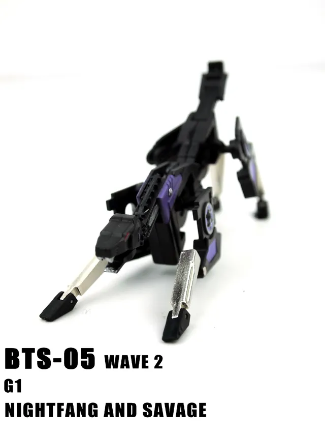 BTS-05 Nightfang and Savage | BTS Toy