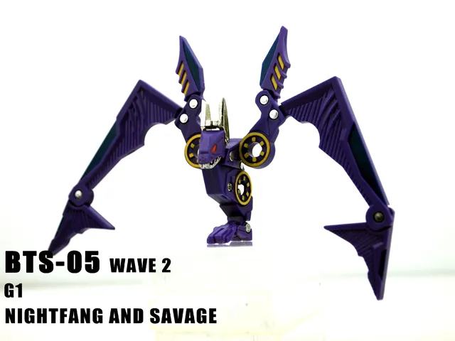 BTS-05 Nightfang and Savage | BTS Toy