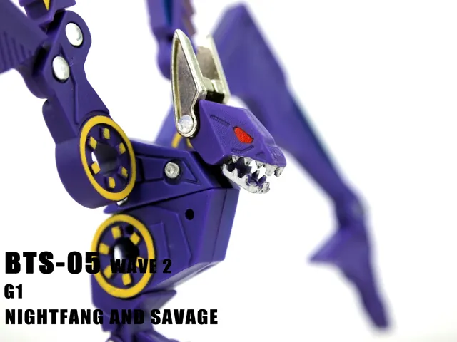 BTS-05 Nightfang and Savage | BTS Toy