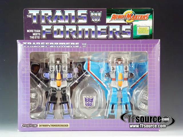 Skywarp and Thundercracker Set of 2 | Transformers Robot Masters