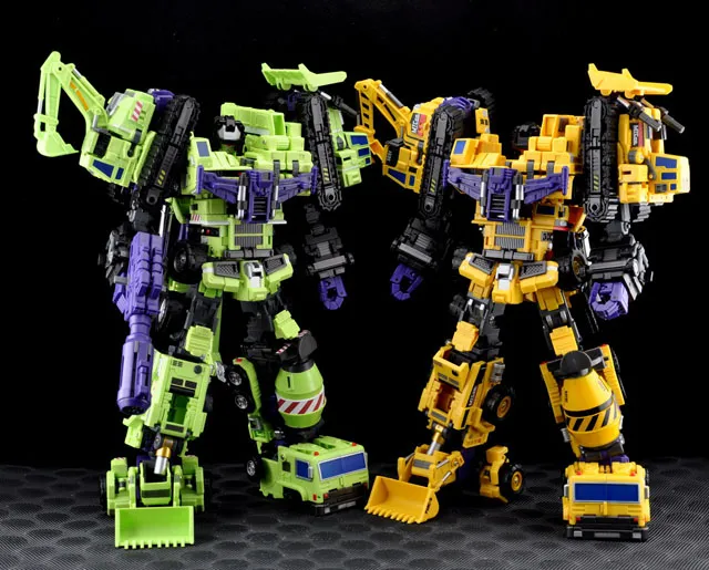 Green Giant Type 61 Combiner Set of 6 | MakeToys | Mtcombiner