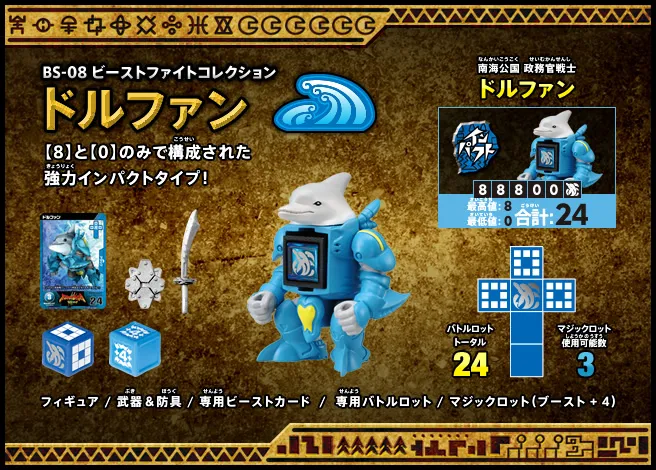 BS-08 Dolphin | Battle Beasts | Beast Saga