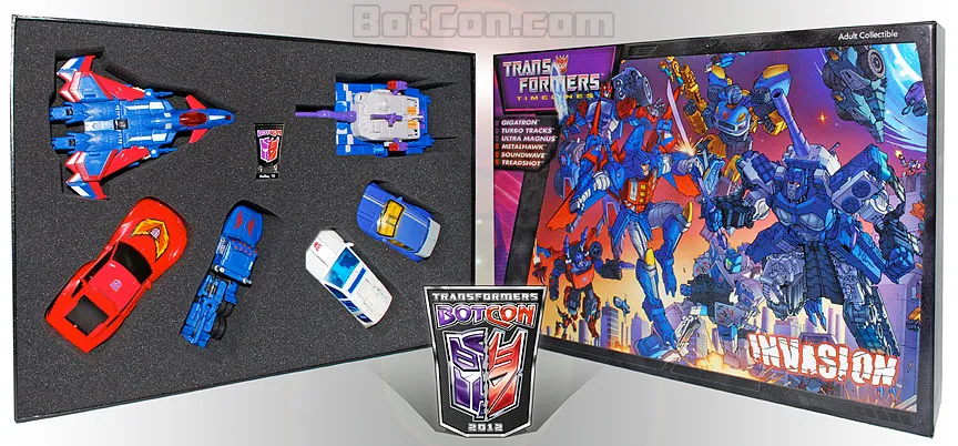 Convention Boxed Set Shattered Glass Botcon Exclusive | Transformers Convention Botcon 2012