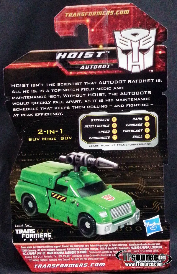 Legends Class Hoist Exclusive | Transformers Generations GDO