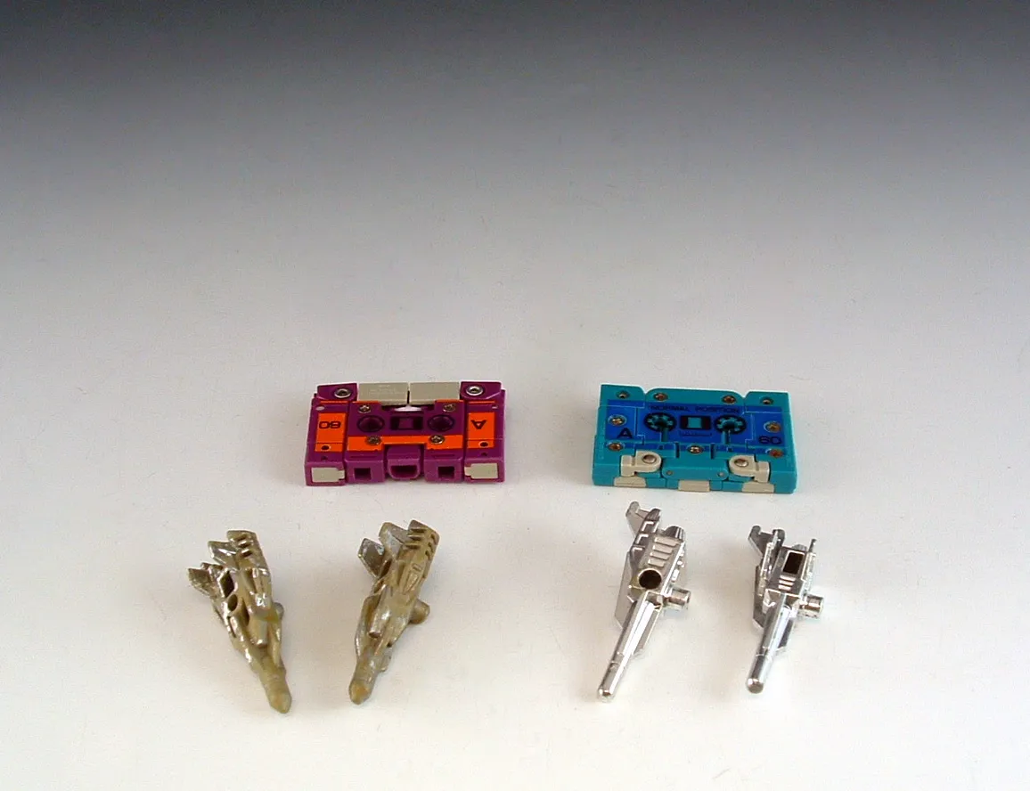 Beastbox and Squaktalk Cassette Vintage Transformers G1