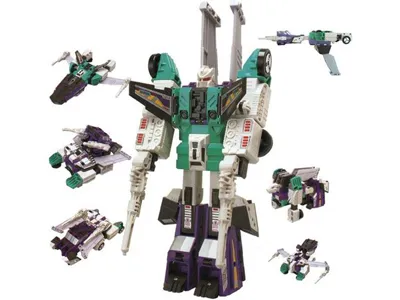 Sixshot Metallic Version Asia Exclusive Limited Edition Transformers G1 | Transformers Collectors Edition