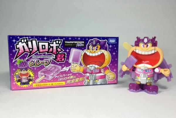 Gari-Robo Kun Grape Transforming Popsicle Limited Edition | Transforming Popsicle