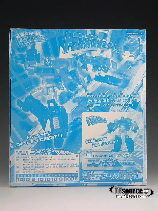 Crystal Convoy Tokyo Toy Fair Exclusive | Transformers Henkei Classics