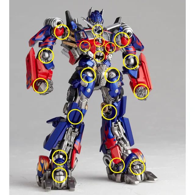 No.040 Optimus Prime DX | Transformers Dark of the Moon Revoltech Sci-fi