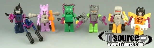 Wave 1 Set of 6 Figures | Transformers KRE-O Kreon Micro-Changers