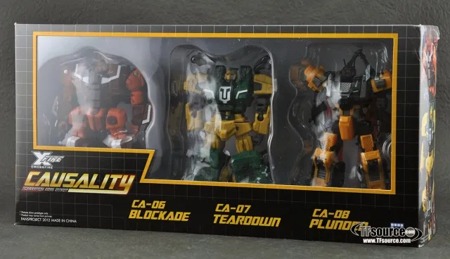 FP-DX Armored Battalion Set Limited Edition CA-06 Blockade CA-07 Teardown CA-08 Plunder | Fansproject Causality