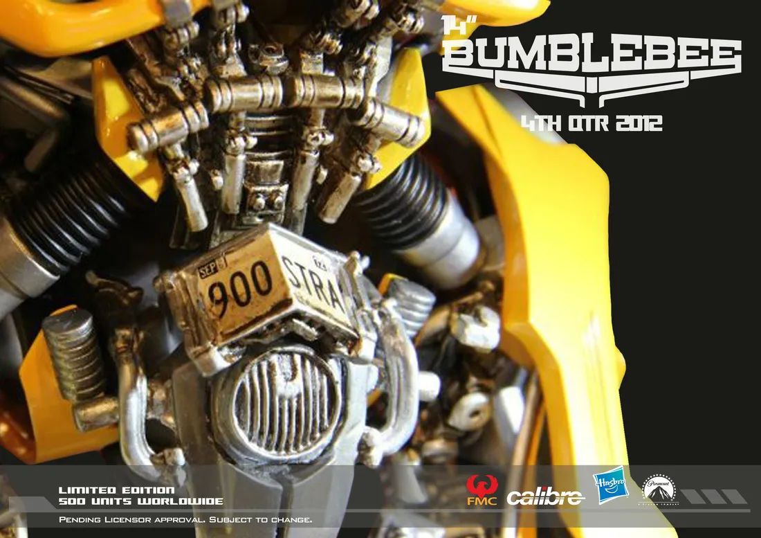Bumblebee Statue 14-in tall Limited Edition | Transformers 3 DOTM Dark of the Moon