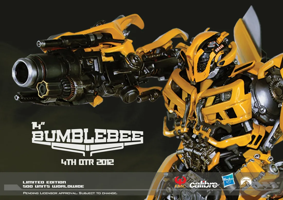 Bumblebee Statue 14-in tall Limited Edition | Transformers 3 DOTM Dark of the Moon