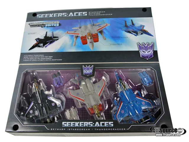 Seeker Set Ace Limited Edition Asia Exclusive | Transformers United