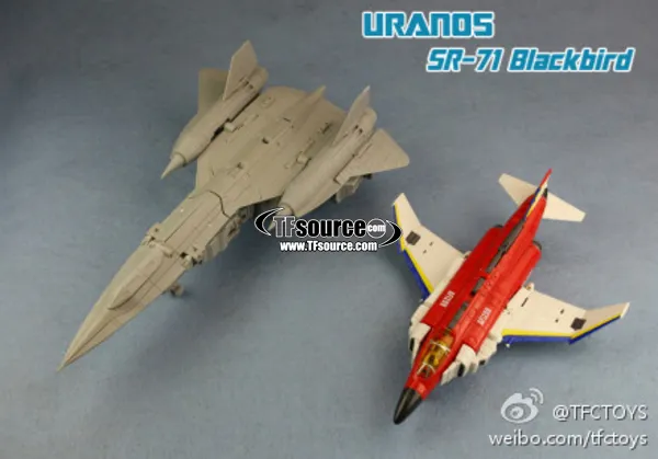 SR-71 Blackbird and X-47 Phantom Ray | TFC Toys